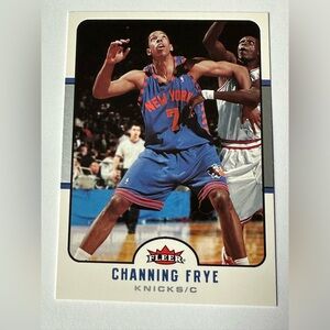 Fleer Channing Frye Trading Card - Blue/Orange